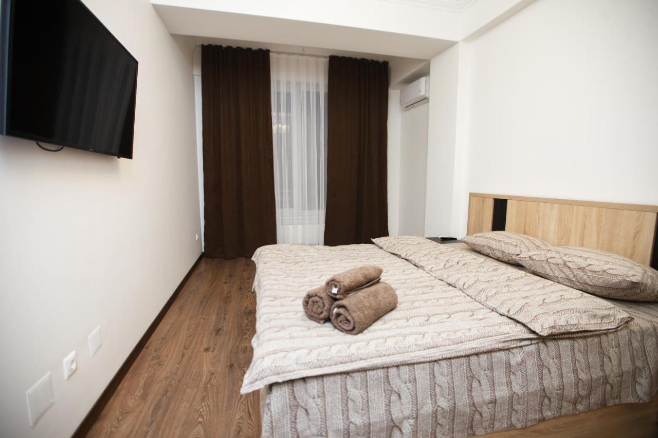 Main Street Sky House Apartments 基希讷乌 外观 照片
